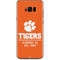 Clemson University Tigers Est 1889 Orange Galaxy S8 Plus Skin